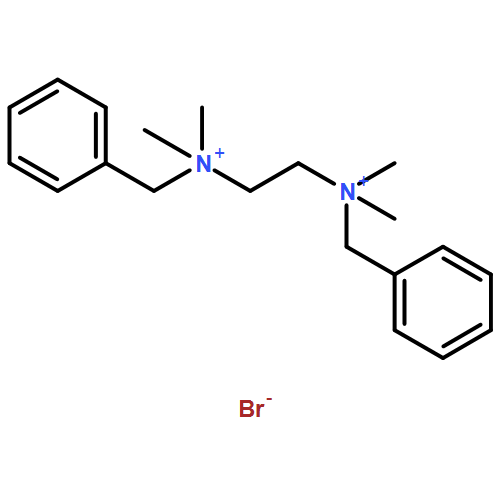 1,2-Ethanediaminium, N1,N1,N2,N2-tetramethyl-N1,N2-bis(phenylmethyl)-, bromide (1:2)