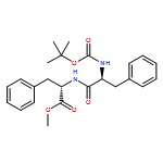 L-Phenylalanine, N-[(1,1-dimethylethoxy)carbonyl]-L-phenylalanyl-, methyl ester