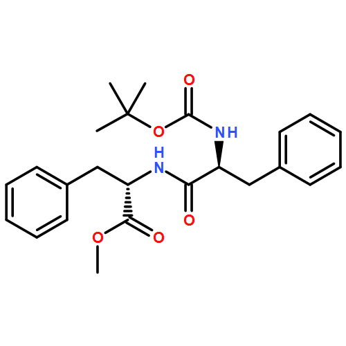 L-Phenylalanine, N-[(1,1-dimethylethoxy)carbonyl]-L-phenylalanyl-, methyl ester