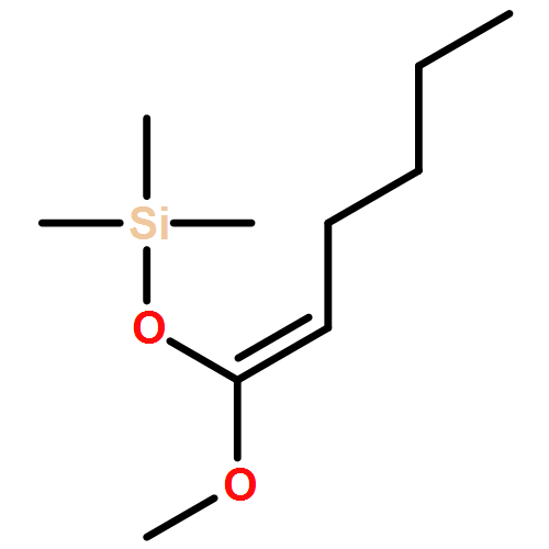 Silane, [(1-methoxy-1-hexenyl)oxy]trimethyl-, (Z)-