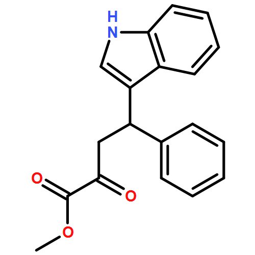 1H-Indole-3-butanoic acid, α-oxo-γ-phenyl-, methyl ester, (γR)-