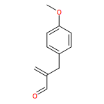 Benzenepropanal, 4-methoxy-α-methylene-