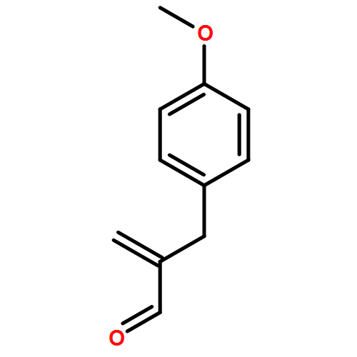 Benzenepropanal, 4-methoxy-α-methylene-