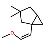 Bicyclo[3.1.0]hexane, 1-(2-methoxyethenyl)-3,3-dimethyl-, (Z)-