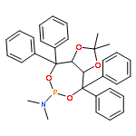 (3aR,8aR)-N,N,2,2-Tetramethyl-4,4,8,8-tetraphenyltetrahydro-[1,3]dioxolo[4,5-e][1,3,2]dioxaphosphepin-6-amine