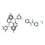 Ruthenium,[1,1'-(1R)-[1,1'-binaphthalene]-2,2'-diylbis[1,1-bis(3,5-dimethylphenyl)phosphine-kP]]dichloro[(1R,2R)-1,2-diphenyl-1,2-ethanediamine-kN1,kN2]-, (OC-6-13)-