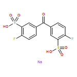 Disodium 3,3'-carbonylbis(6-fluorobenzenesulfonate)