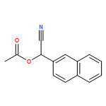 2-Naphthaleneacetonitrile, α-(acetyloxy)-, (αS)-