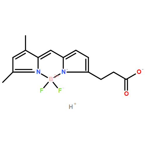 Borate(1-),[5-[(3,5-dimethyl-2H-pyrrol-2-ylidene-kN)methyl]-1H-pyrrole-2-propanoato(2-)-kN1]difluoro-, hydrogen (1:1),(T-4)-