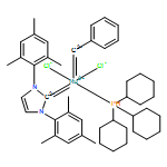 Ruthenium, dichloro[1,3-dihydro-1,3-bis(2,4,6-triMethylphenyl)-2H-iMidazol-2-ylidene](phenylMethylene)(tricyclohexylphosphine)-, (SP-5-41)-