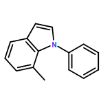 1H-Indole, 7-methyl-1-phenyl-