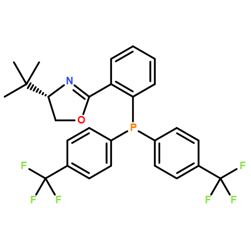 Oxazole, 2-[2-[bis[4-(trifluoromethyl)phenyl]phosphino]phenyl]-4-(1,1-dimethylethyl)-4,5-dihydro-, (4S)-