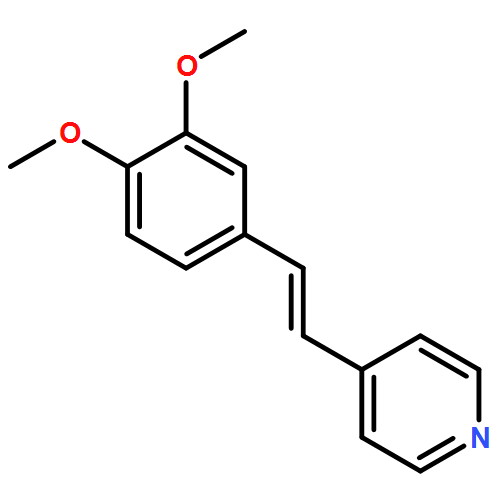 Pyridine, 4-[2-(3,4-dimethoxyphenyl)ethenyl]-, (E)-