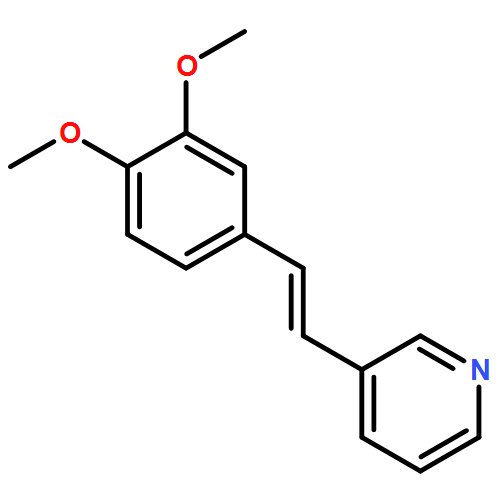 Pyridine, 3-[2-(3,4-dimethoxyphenyl)ethenyl]-, (E)-