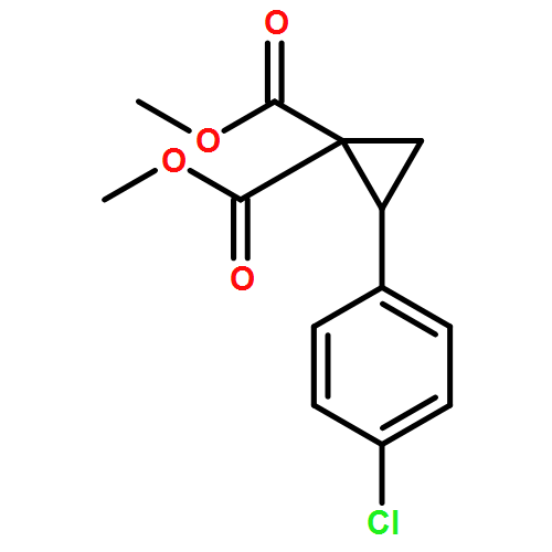 1,1-Cyclopropanedicarboxylic acid, 2-(4-chlorophenyl)-, 1,1-dimethyl ester