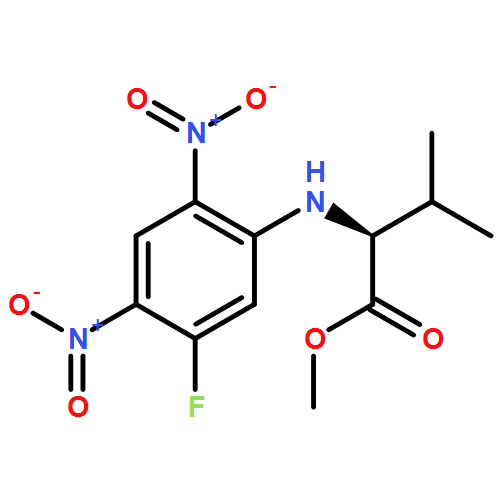 L-Valine, N-(5-fluoro-2,4-dinitrophenyl)-, methyl ester