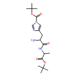 L-Alanine, 1-[(1,1-dimethylethoxy)carbonyl]-L-histidyl-, 1,1-dimethylethyl ester