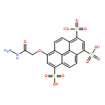 Acetic acid, 2-[(3,6,8-trisulfo-1-pyrenyl)oxy]-, hydrazide