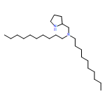 2-Pyrrolidinemethanamine, N,N-didecyl-, (2S)-