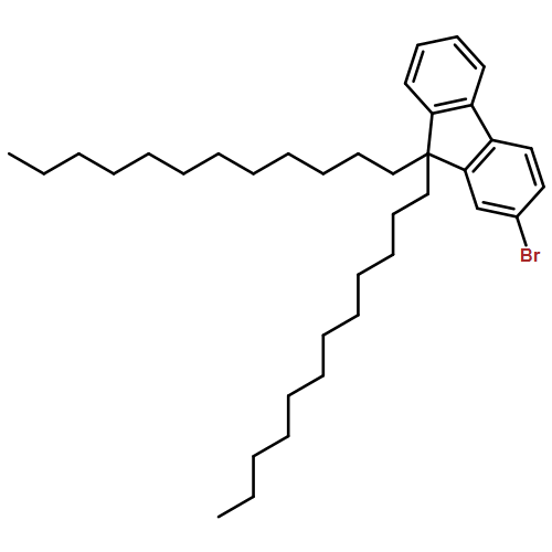 9H-Fluorene, 2-bromo-9,9-didodecyl-