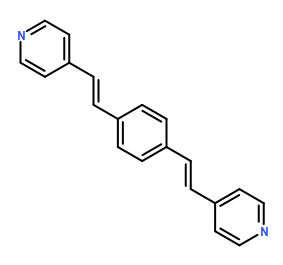 4,4'-[1,4-phenylenedi-(1E)-2,1-ethenediyl]bis-Pyridine