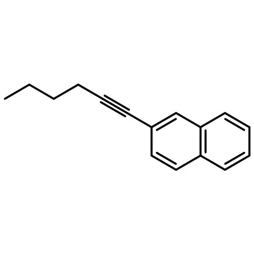 Naphthalene, 2-(1-hexyn-1-yl)-