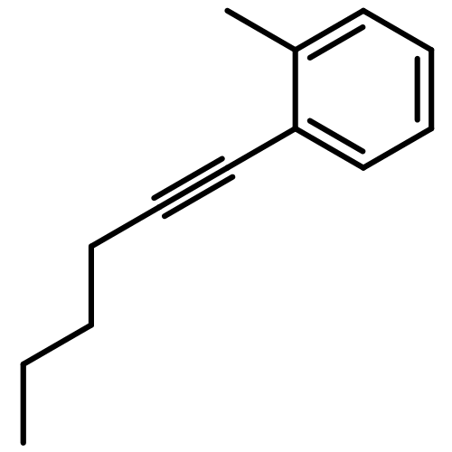 Benzene, 1-(1-hexyn-1-yl)-2-methyl-