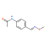 Acetamide, N-[4-[(methoxyimino)methyl]phenyl]-, (E)-