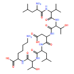 L-Lysine, L-leucyl-L-valyl-L-threonyl-L-α-aspartyl-L-leucyl-L-threonyl-