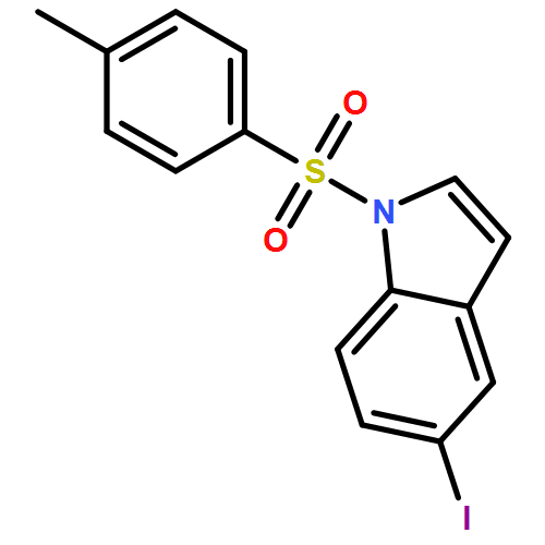 1H-Indole, 5-iodo-1-[(4-methylphenyl)sulfonyl]-