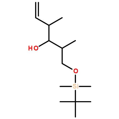 5-Hexen-3-ol, 1-[[(1,1-dimethylethyl)dimethylsilyl]oxy]-2,4-dimethyl-, (2S,3R,4R)-