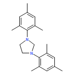 1,3-bis(2,4,6-trimethylphenyl)-4,5-dihydro-2h-imidazol-1-ium-2-ide