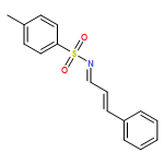 Benzenesulfonamide, 4-methyl-N-(3-phenyl-2-propenylidene)-, (E,E)-