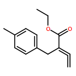 Benzenepropanoic acid, α-ethenylidene-4-methyl-, ethyl ester