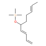 Silane, [[1-(1,3-butadienyl)-4-hexenyl]oxy]trimethyl-, (E,E)-