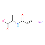 L-Alanine, N-(1-oxo-2-propenyl)-, monosodium salt