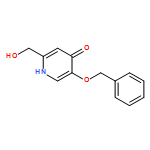 4(1H)-Pyridinone, 2-(hydroxymethyl)-5-(phenylmethoxy)-