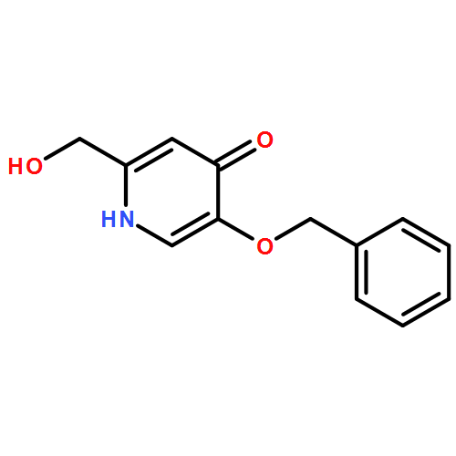 4(1H)-Pyridinone, 2-(hydroxymethyl)-5-(phenylmethoxy)-