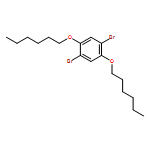 Benzene, 1,4-dibromo-2,5-bis(hexyloxy)-