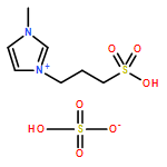 1H-Imidazolium, 1-methyl-3-(3-sulfopropyl)-, sulfate (1:1)