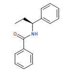 Benzamide, N-(1-phenylpropyl)-, (S)-