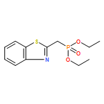 Phosphonic acid, (2-benzothiazolylmethyl)-, diethyl ester