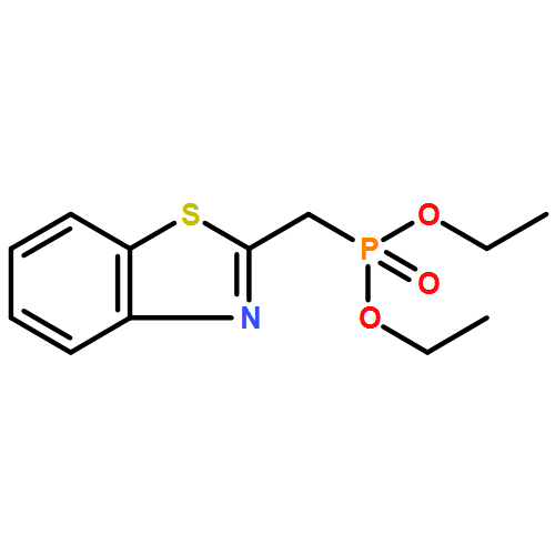 Phosphonic acid, (2-benzothiazolylmethyl)-, diethyl ester