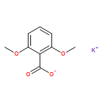 Benzoic acid, 2,6-dimethoxy-, potassium salt