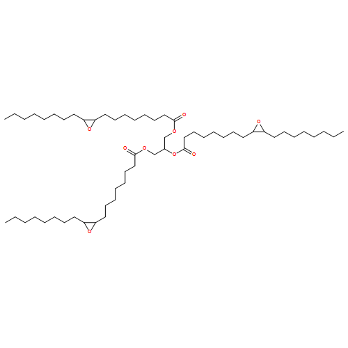 2-Oxiraneoctanoic acid, 3-octyl-, 2,2',2''-(1,2,3-propanetriyl) ester