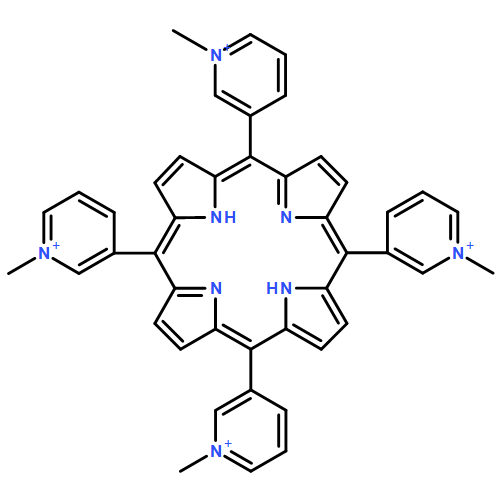 Pyridinium, 3,3',3'',3'''-(21H,23H-porphine-5,10,15,20-tetrayl)tetrakis[1-methyl-