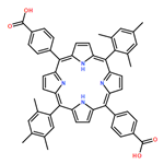 Benzoic acid, 4,4'-[10,20-bis(2,4,6-trimethylphenyl)-21H,23H-porphine-5,15-diyl]bis-