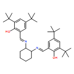 Phenol,2,2'-[1,2-cyclohexanediylbis(nitrilomethylidyne)]bis[4,6-bis(1,1-dimethylethyl)-