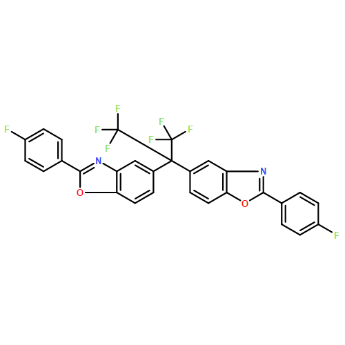 Benzoxazole,5,5'-[2,2,2-trifluoro-1-(trifluoromethyl)ethylidene]bis[2-(4-fluorophenyl)-