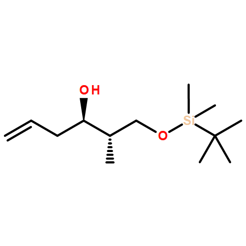 5-Hexen-3-ol, 1-[[(1,1-dimethylethyl)dimethylsilyl]oxy]-2-methyl-,(2S,3R)-